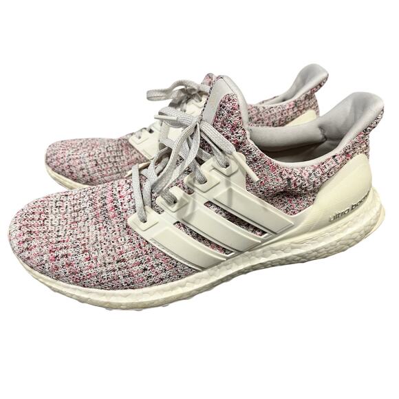 Adidas Ultraboost 4.0 Women's Size 11 Running Shoes Pink White EUC - Picture 5 of 9